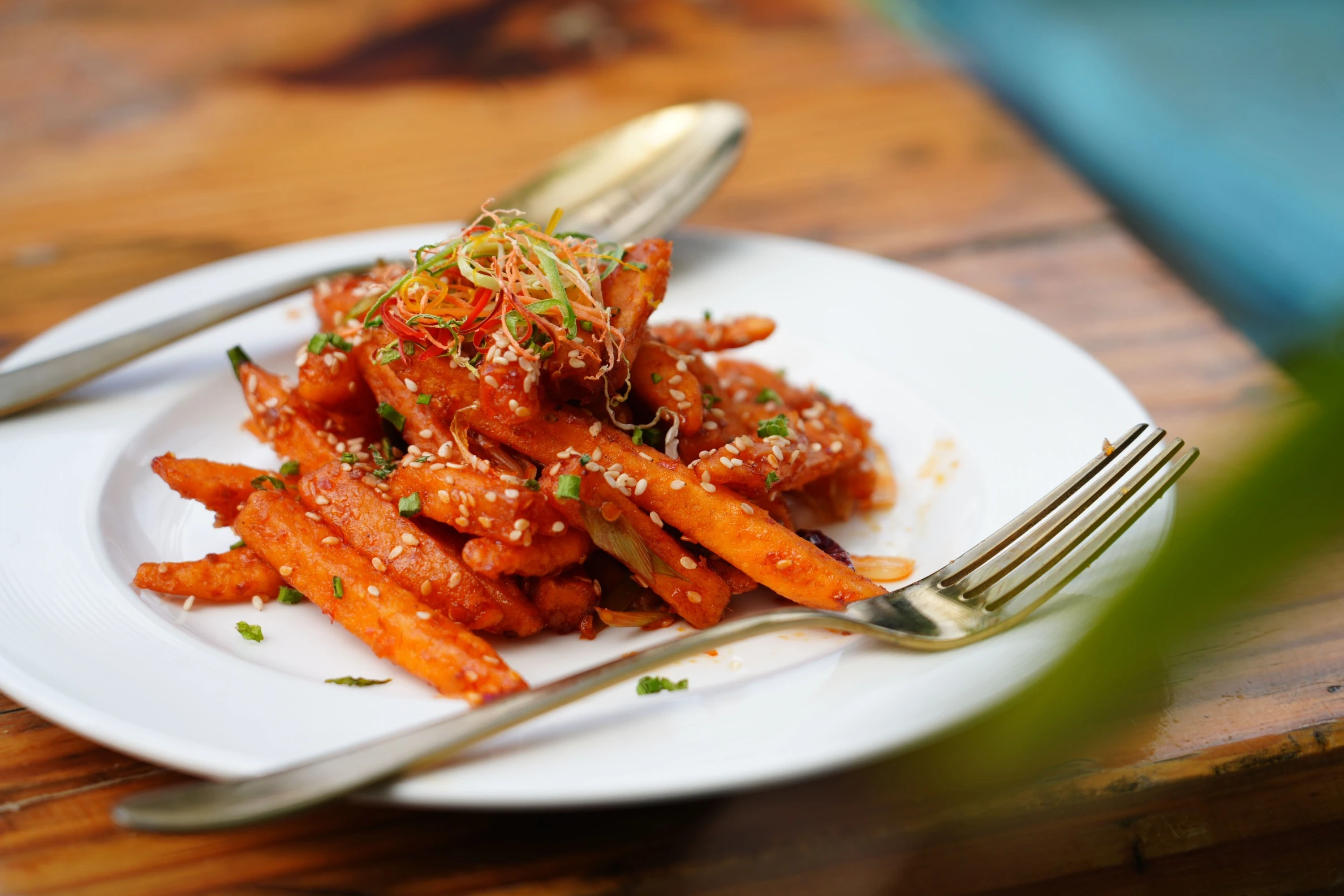 Honey Chilli Potato